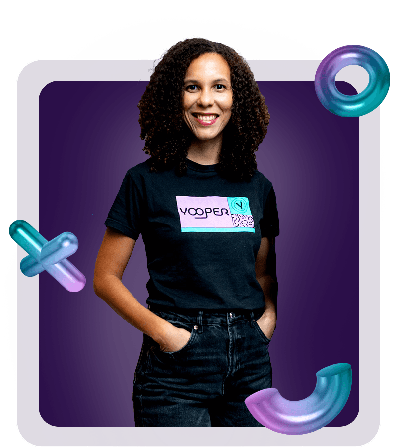 Ilustração de creators conectados à estratégia