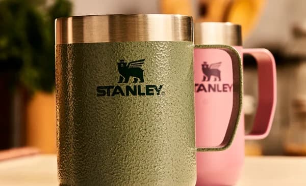 Interface do site da Stanley